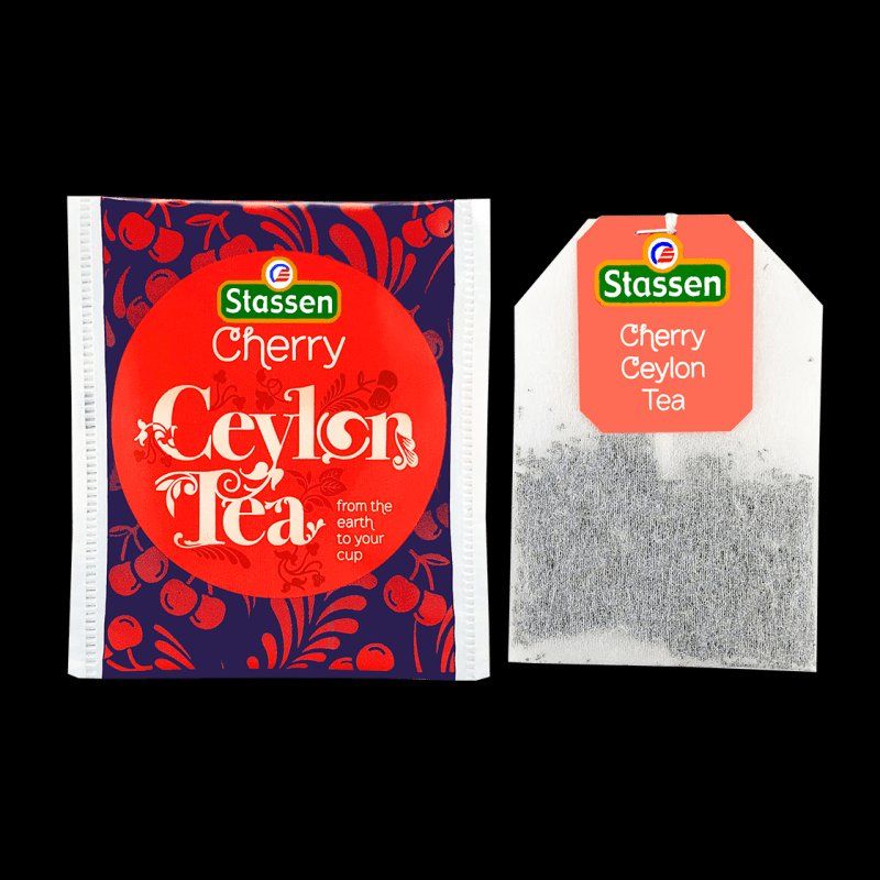 Cibi & Specialità: Stassen - Cherry Tea - Gastro-Teebeutel – Nuovo e nell'imballaggio originale da Gampelen venduto da Geschenkxy 3