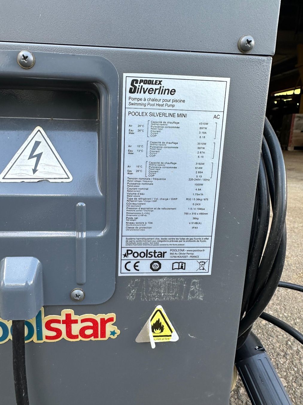 Radiatori: Poolex Silverline Mini Pool-Wärmepumpe | ab 1.- – Usato da Beckenried venduto da schlinggi1 4