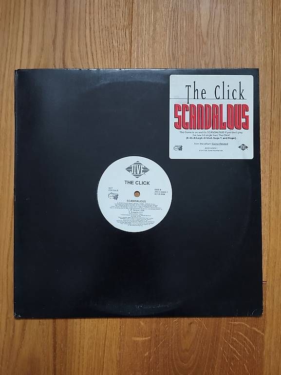 Dischi in vinile: The Click feat. Roger Troutman "Scandalous" 12" – Usato da Biel/Bienne venduto da sli_679k