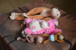 PELUCHE - AFFE FAMILIE