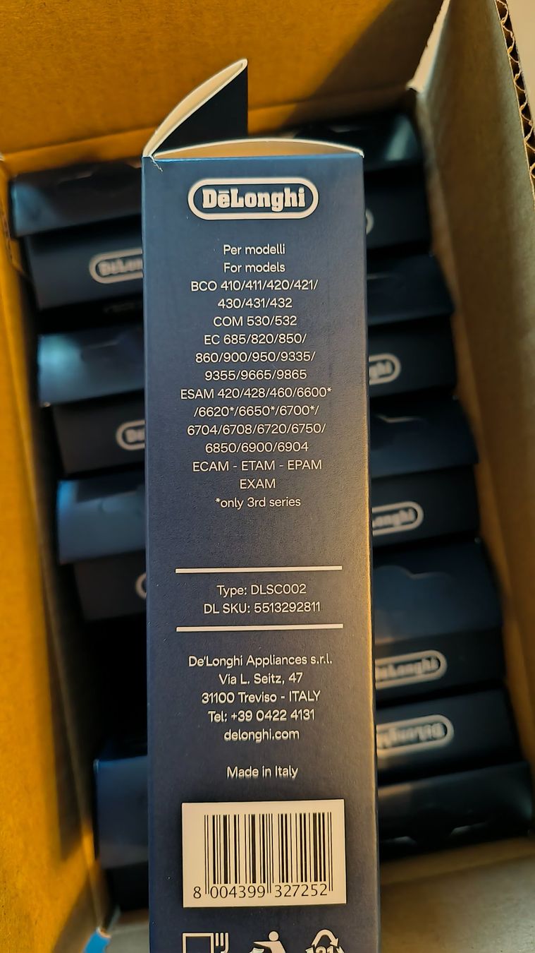 De'Longhi Sonstiges für Haushalt & Wohnen: DeLonghi Wasserfilter DLSC002 - 10 Stück – Neu und originalverpackt aus Trüllikon von jul_5ghv 1
