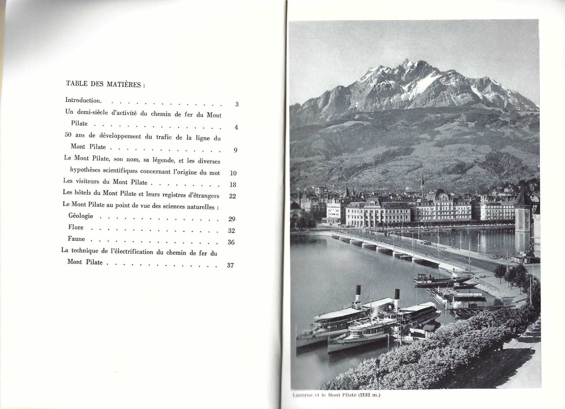 Libri: Le Pilate. La Montagne et son Chemin de Fer. – Usato da Horw venduto da SwissSteamMemories 1