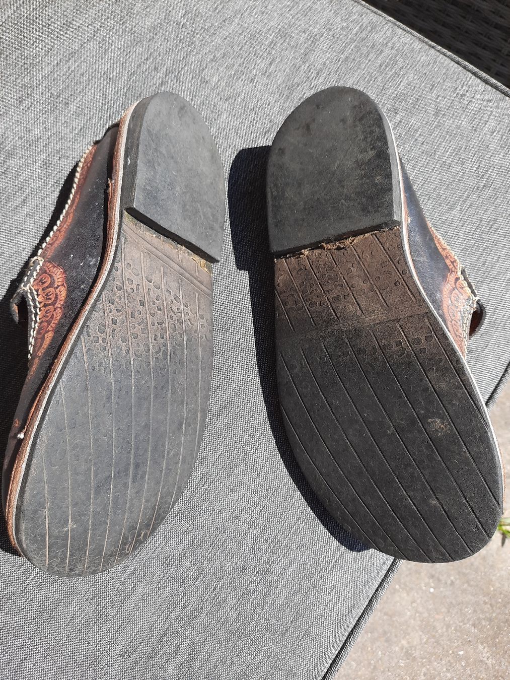 Damenschuhe: Sandalen Gr.38 handmade aus Chile – Gebraucht aus Amden von Schneeflocke111 1
