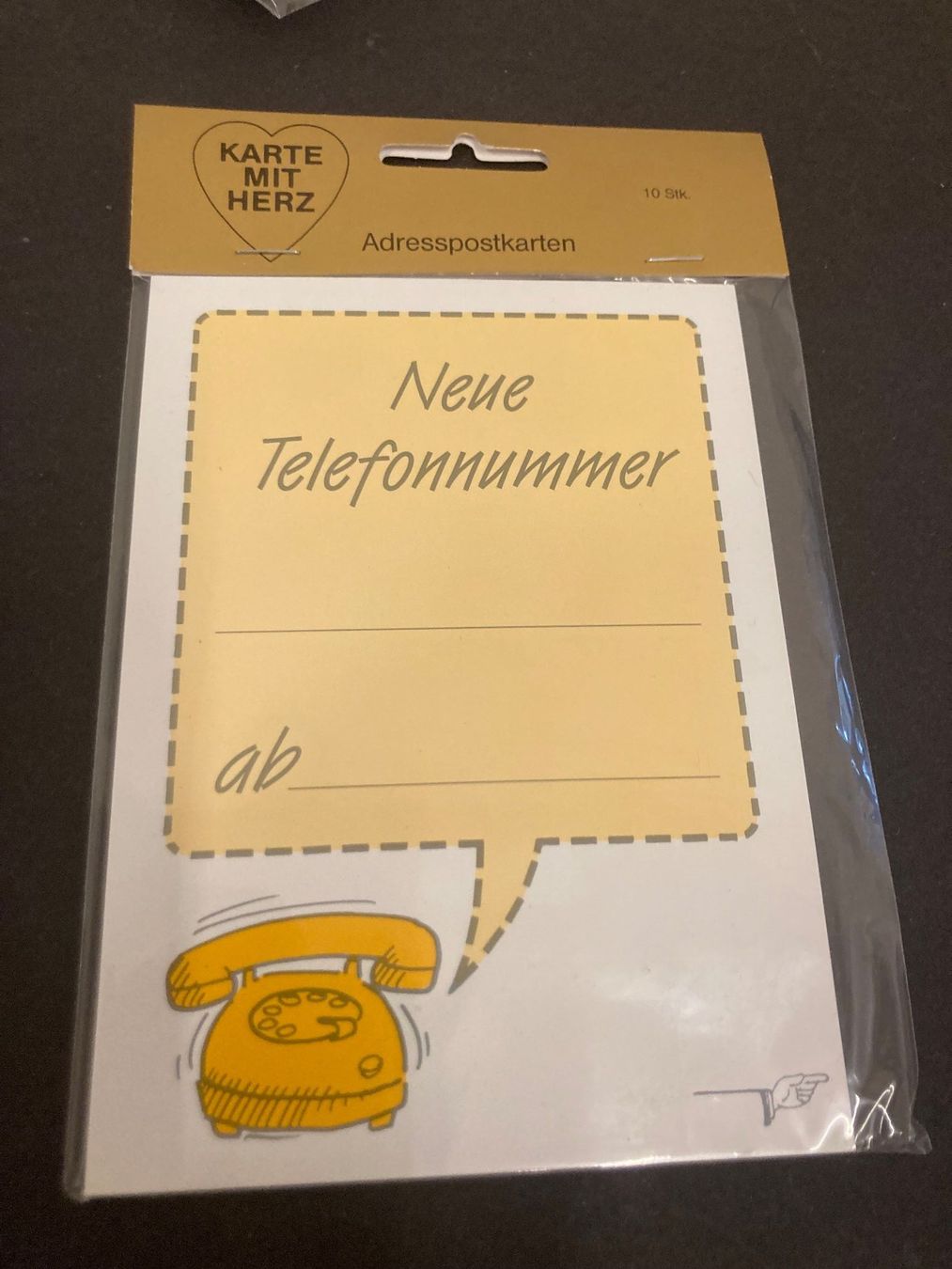 Cartoline: Adressänderungs - Postkarten, 100 Stück – Nuovo e nell'imballaggio originale da Neuenhof venduto da jorogo 2
