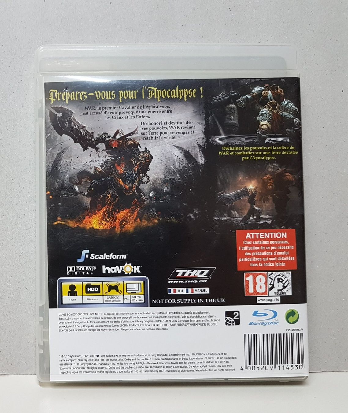 Sony Spiele: PS3  Darksiders – Gebraucht aus Schüpfheim von Game-Paradis 2