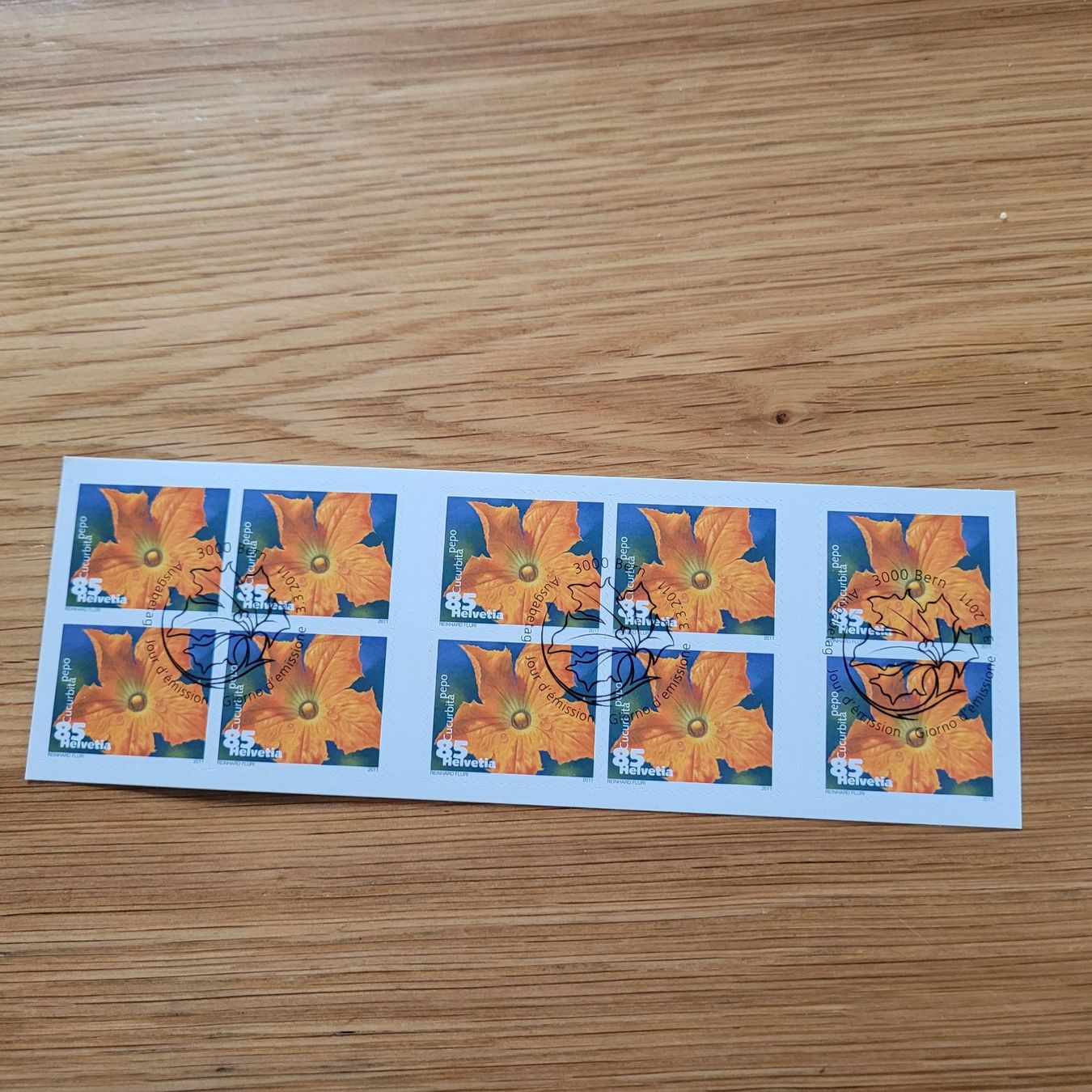 Tutti i francobolli: Carnet De Timbre /  Markenheftchen  Bern 2011 – Usato da Biel/Bienne venduto da Destockweb