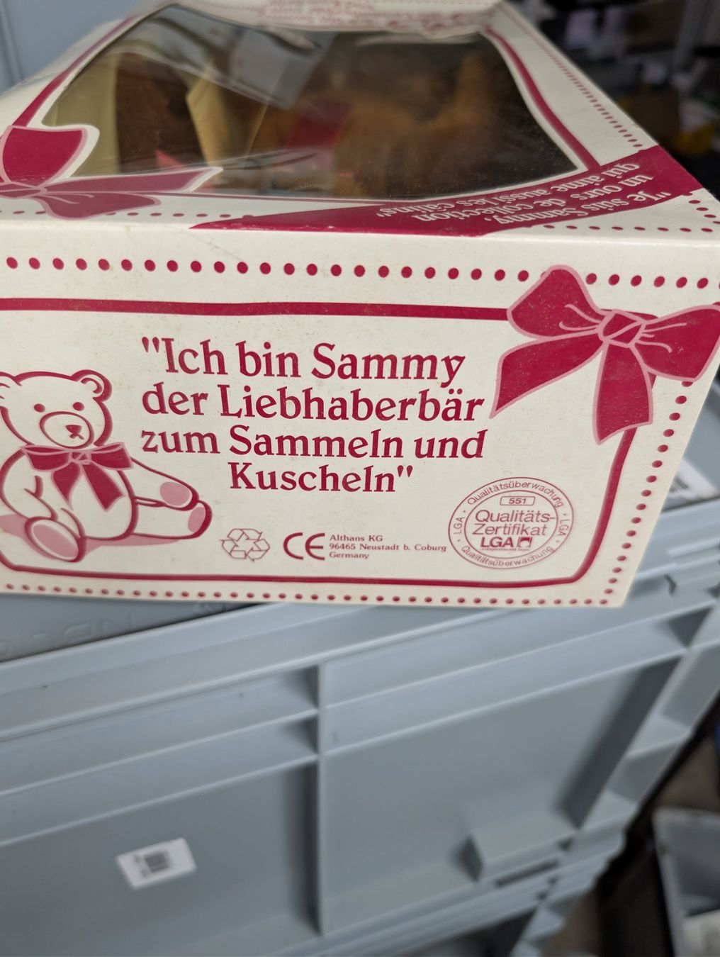 Poupées: Antiker Teddybär – Neuf avec emballage d'origine à Wynau par Zebrafurz 1