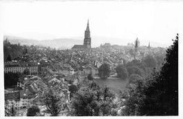 Bern BE Stadtansicht mit Münster