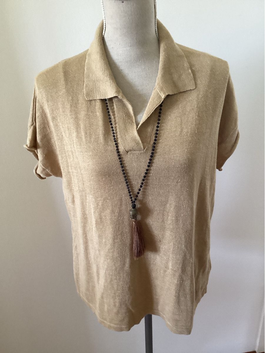 Polo-Shirts: Hemisphere, Leinenpolo, Gr. 40 – Gebraucht aus Salenstein von Esprit57