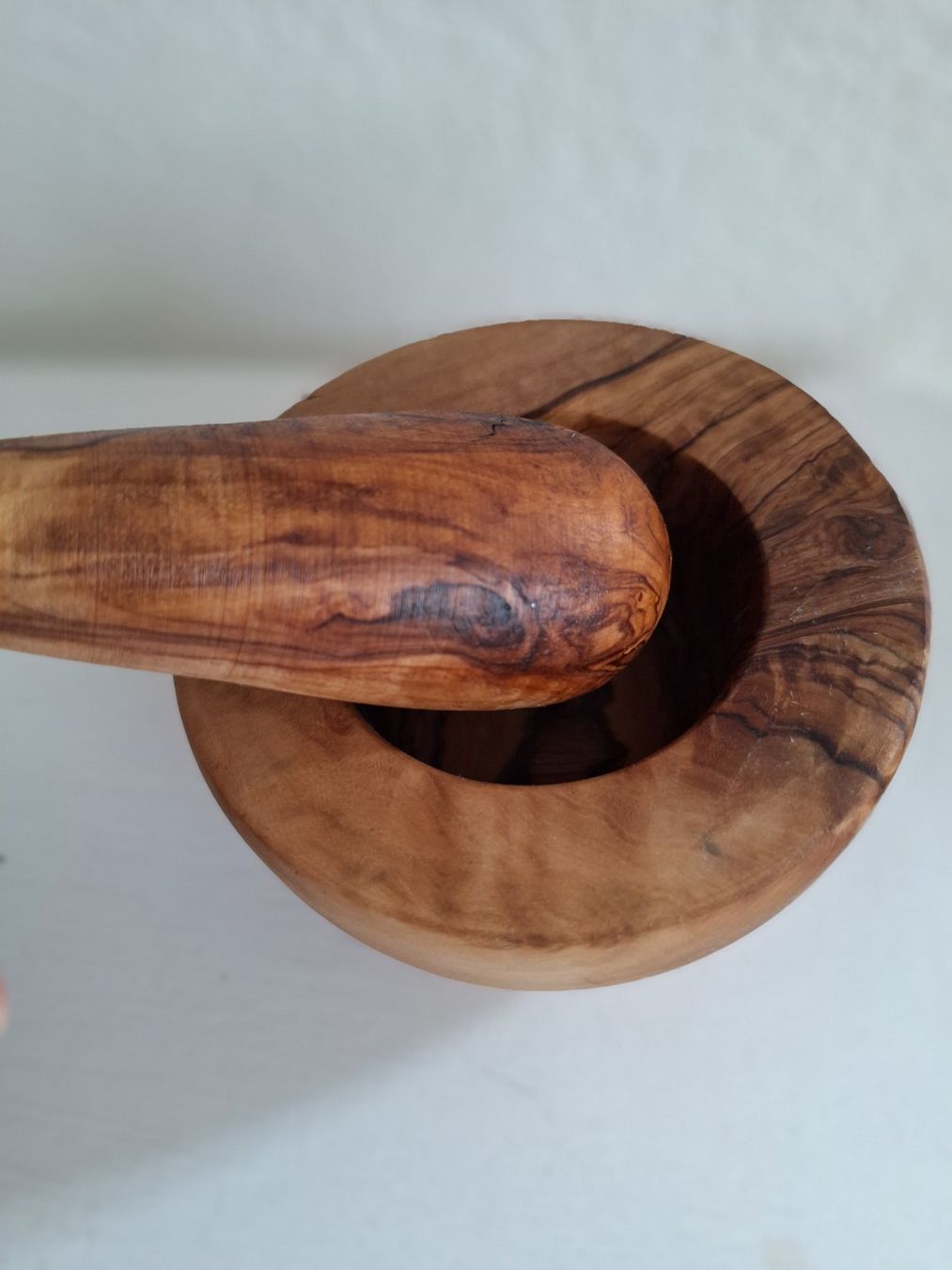 Sonstiges für das Kochen & Backen: Mörser mit Stösser aus Olivenholz – Gebraucht aus Schmerikon von Mycheyenne 2