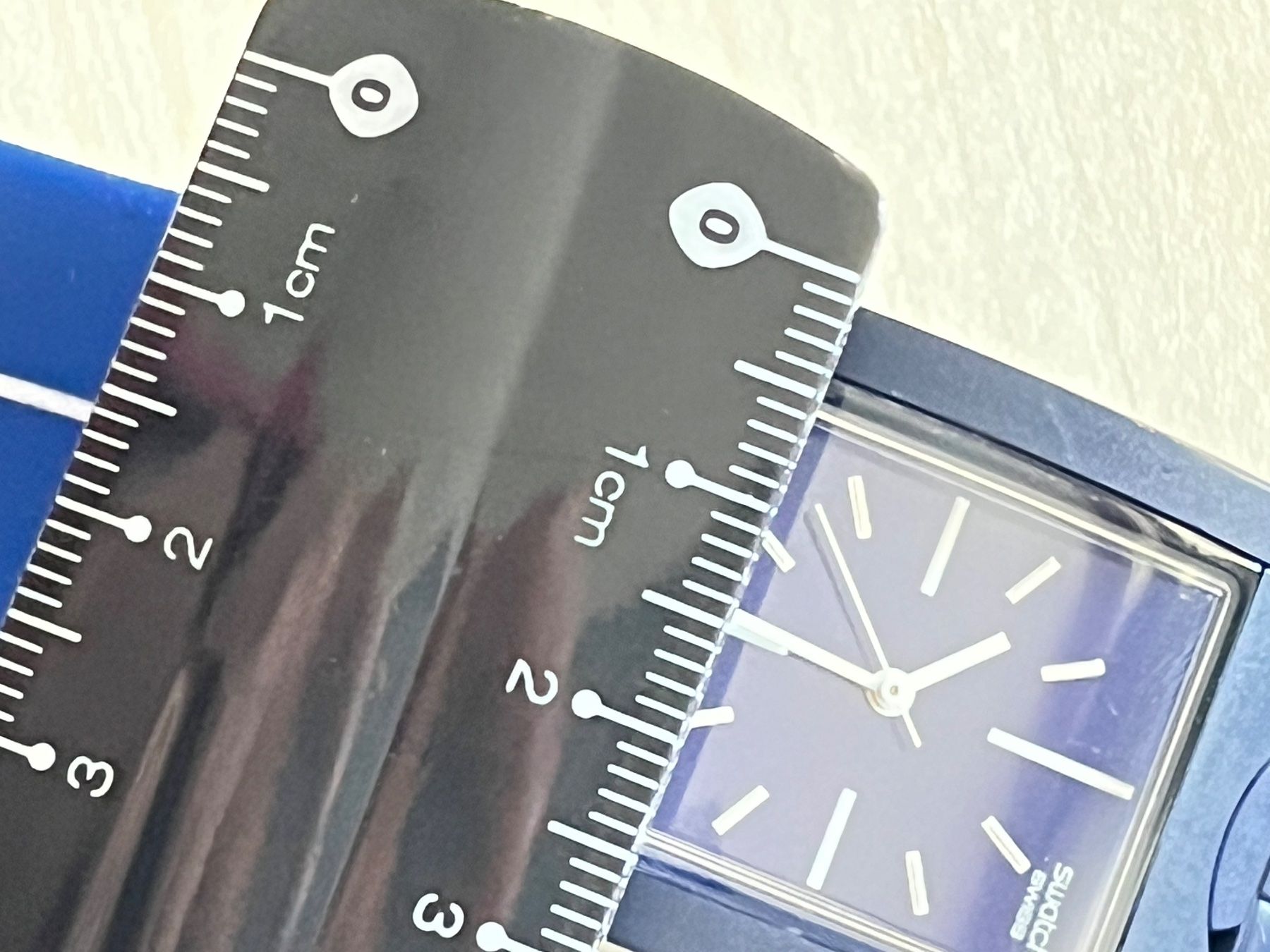 Swatch Orologi: Swatch  Unisex Uhr, Dunkelblau – Usato da Grenchen venduto da chththl 4
