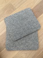 2 Sitzkissen 100%Wolle