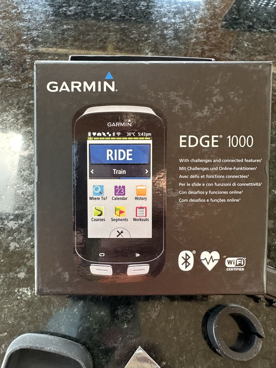 Garmin Computer & Messgeräte: Garmin EDGE 1000 mit Topo 4 – Gebraucht aus Utzenstorf von Elgar65
