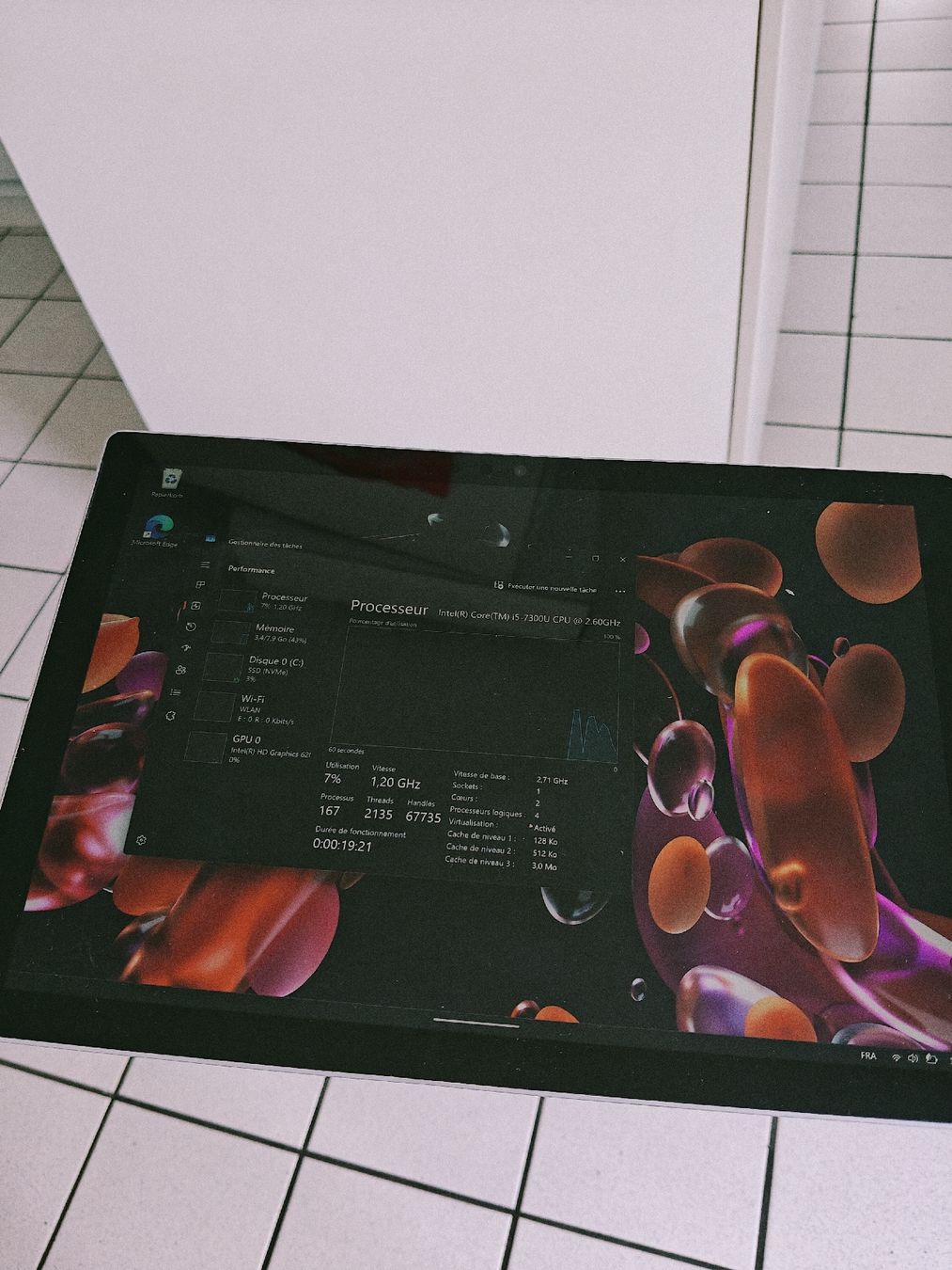 Microsoft Notebook: Tablette Microsoft Surface Pro 5 Intel i5 8GB RAM SSD 256GB – Usato da La Chaux-de-Fonds venduto da Honit.ch 2