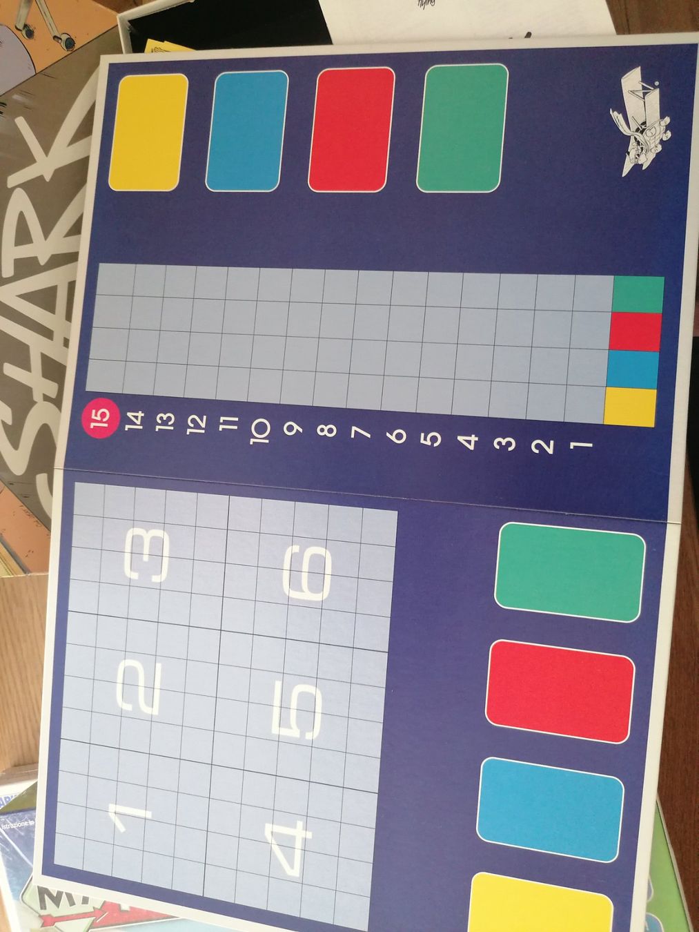 Giochi: Brettspiel Shark -Klassiker von 1987 – Usato da Basel venduto da vintagecollector 2