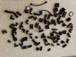 Lego Technik schwarze Verbinder Verbindungen LotX