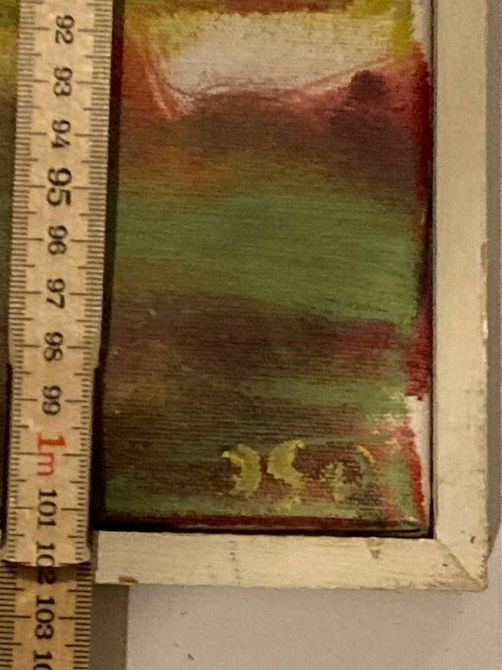 Dipinti: Landschaftsgemälde monogrammiert 1966 mit Leuchtturm Felsen – Usato da Hirzel venduto da pjn_d7xp 8