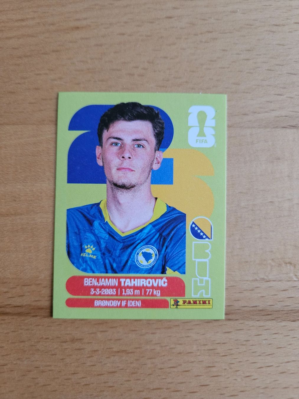Panini Carte collezionabili: Panini WM 2026 BIH 9 – Nuovo (secondo la descrizione) da Winterthur venduto da melac