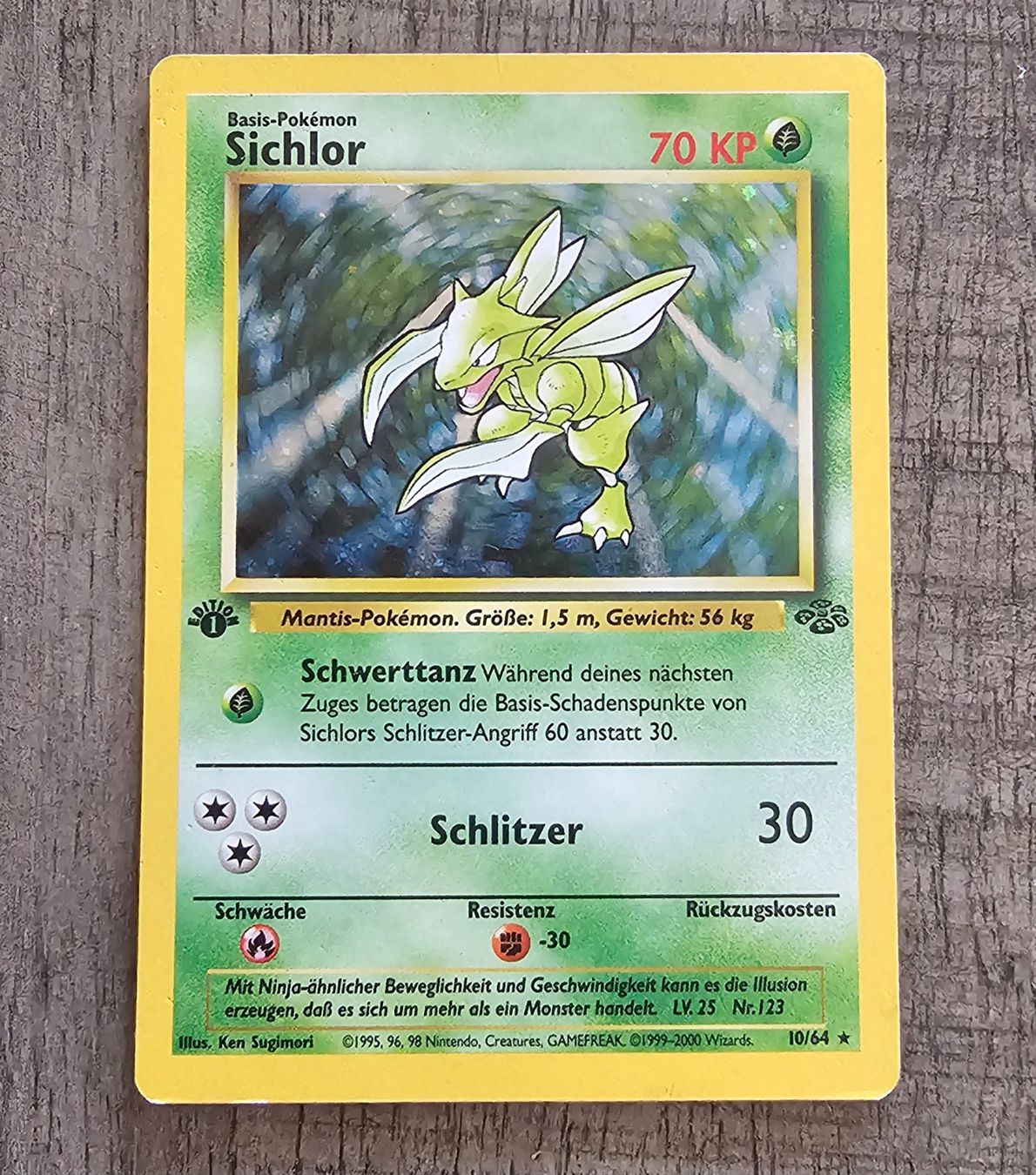 Pokémon Carte collezionabili: Pokemon - Holo - Jungle - Sychlor - 1. Edition 1st Edition – Usato da Alpnach Dorf venduto da FrankyFranks