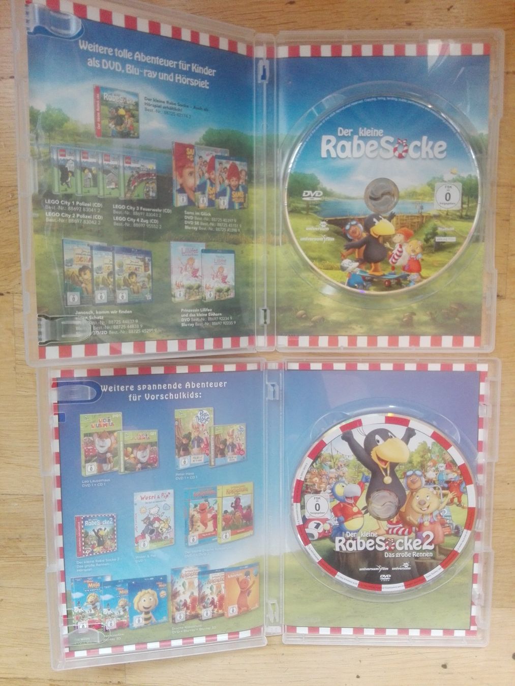 Alle DVDs: Der kleine Rabesocke  (1 + 2) – Gebraucht aus St. Gallen von elk2021 1