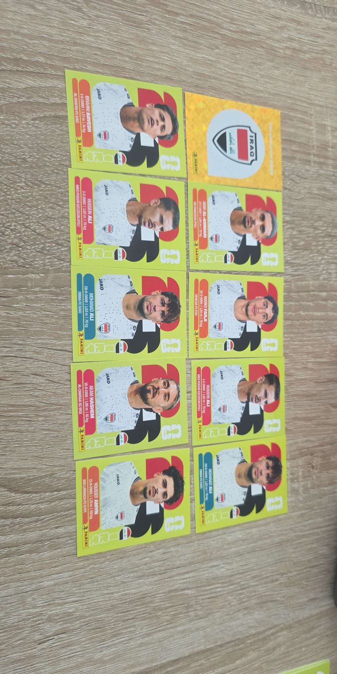 Panini Carte collezionabili: Collezione Panini Iraq 2026 – Usato da Massagno venduto da Arj87