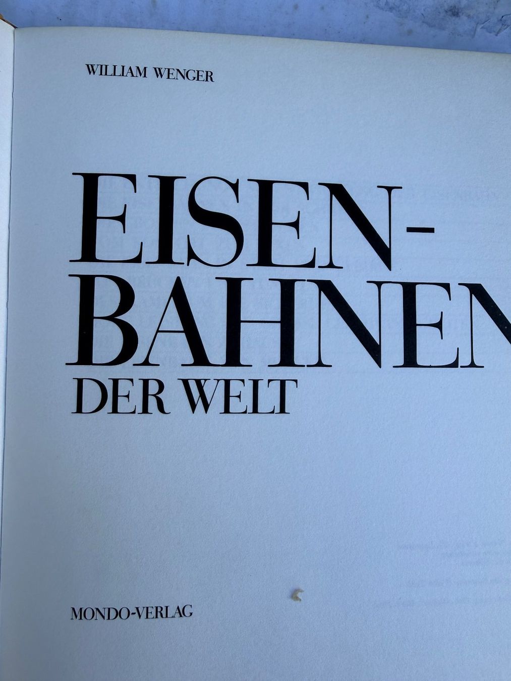 Libri: Eisenbahnen der Welt – Usato da Bern venduto da rewe45 1