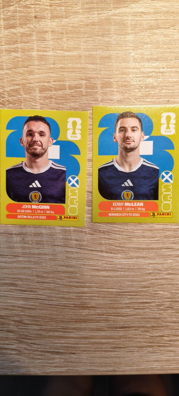 Panini Carte collezionabili: FIFA World Cup 2026 / SCO 16 et 17 – Nuovo (secondo la descrizione) da Plan-les-Ouates venduto da col_vq9g
