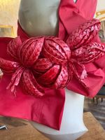 Original Vintage Frederick Fox Hut, Fascinator mit Blumen