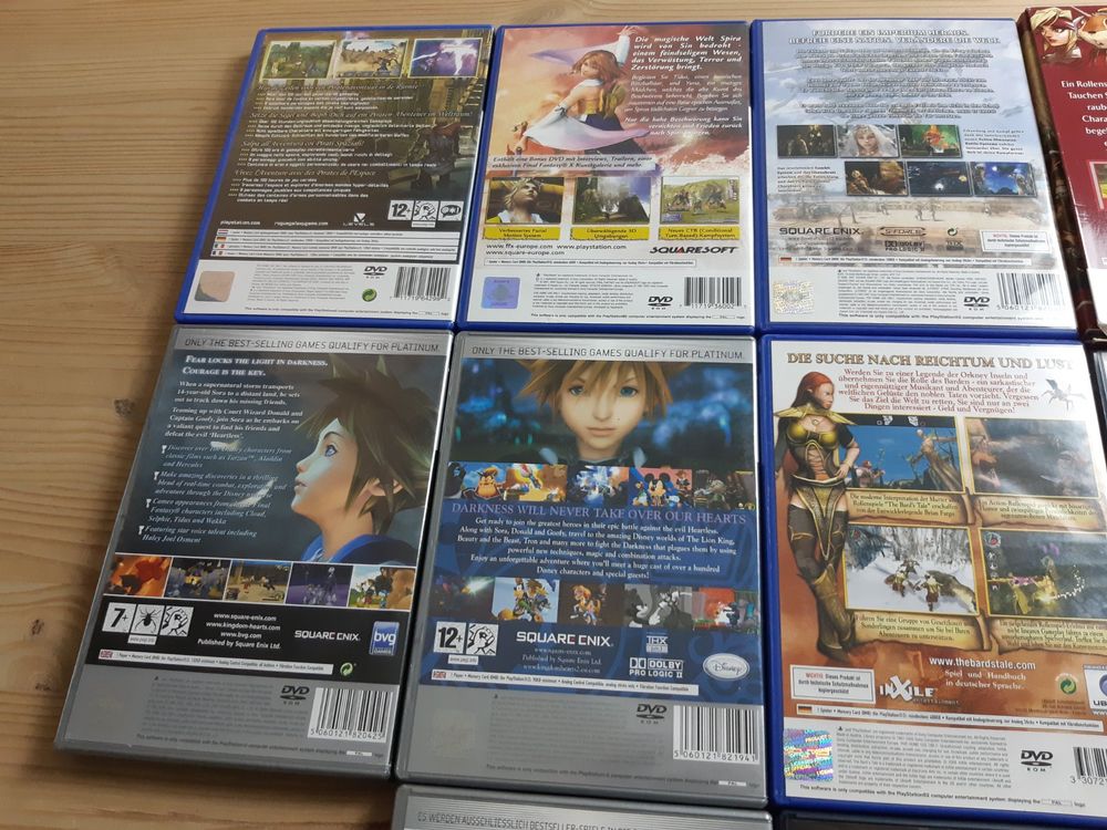 Rollenspiel / RPG Games Sammlung 10 PS2 Playstation 2 Spiele Kaufen