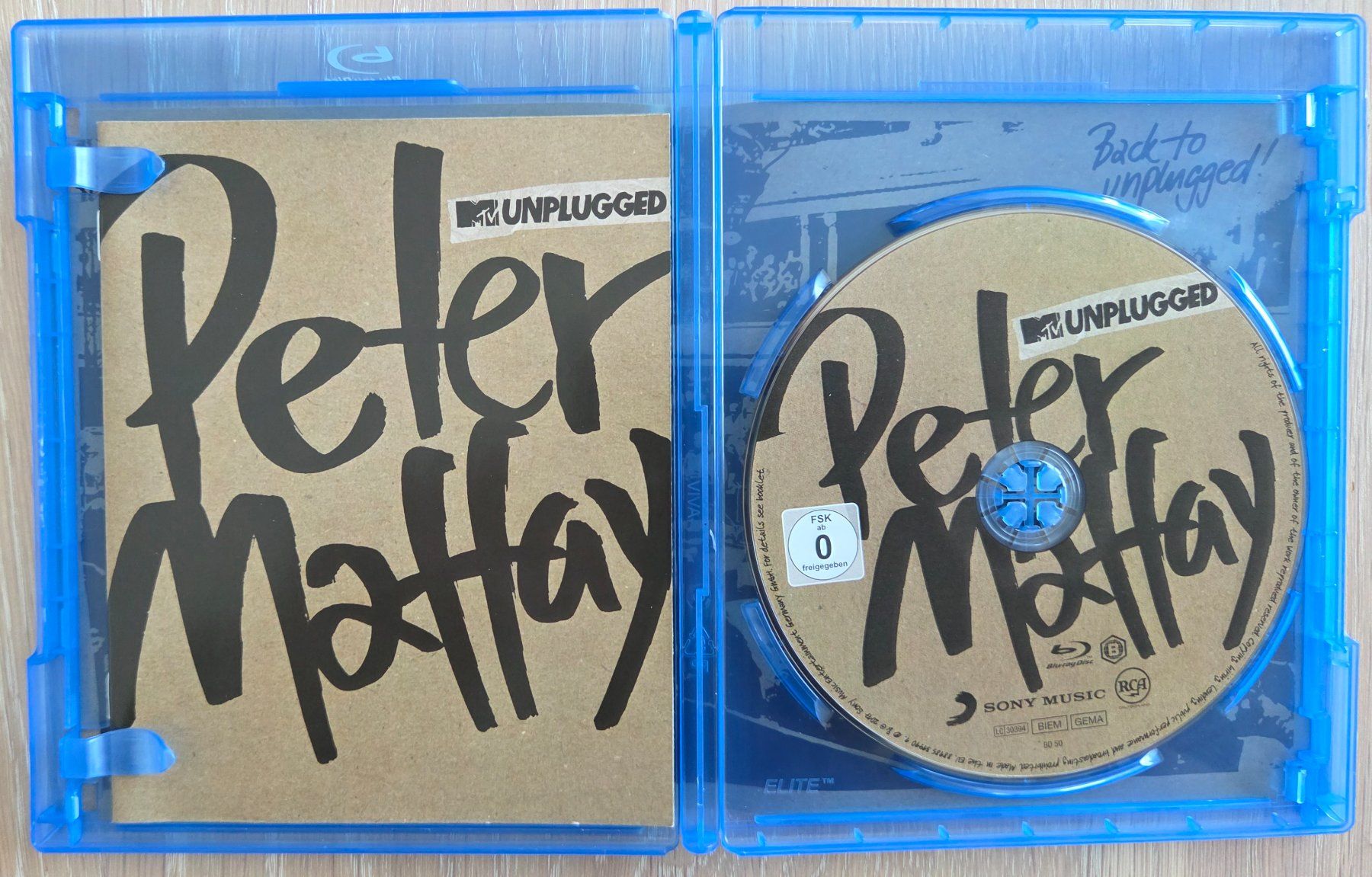 Alle DVDs: Peter Maffay: MTV Unplugged - Blu-Ray – Gebraucht aus Ittigen von bluesboy_66 2