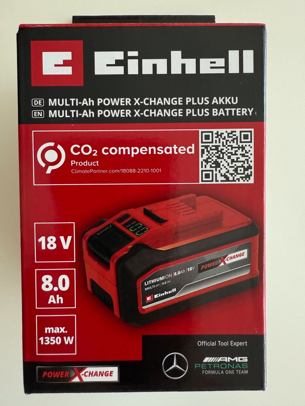 Einhell Caricatori & Batterie: Einhell batterie PXC Plus 5-8Ah Multi-Ah 18V – Nuovo e nell'imballaggio originale da St-Gingolph venduto da GoldenKeys 4