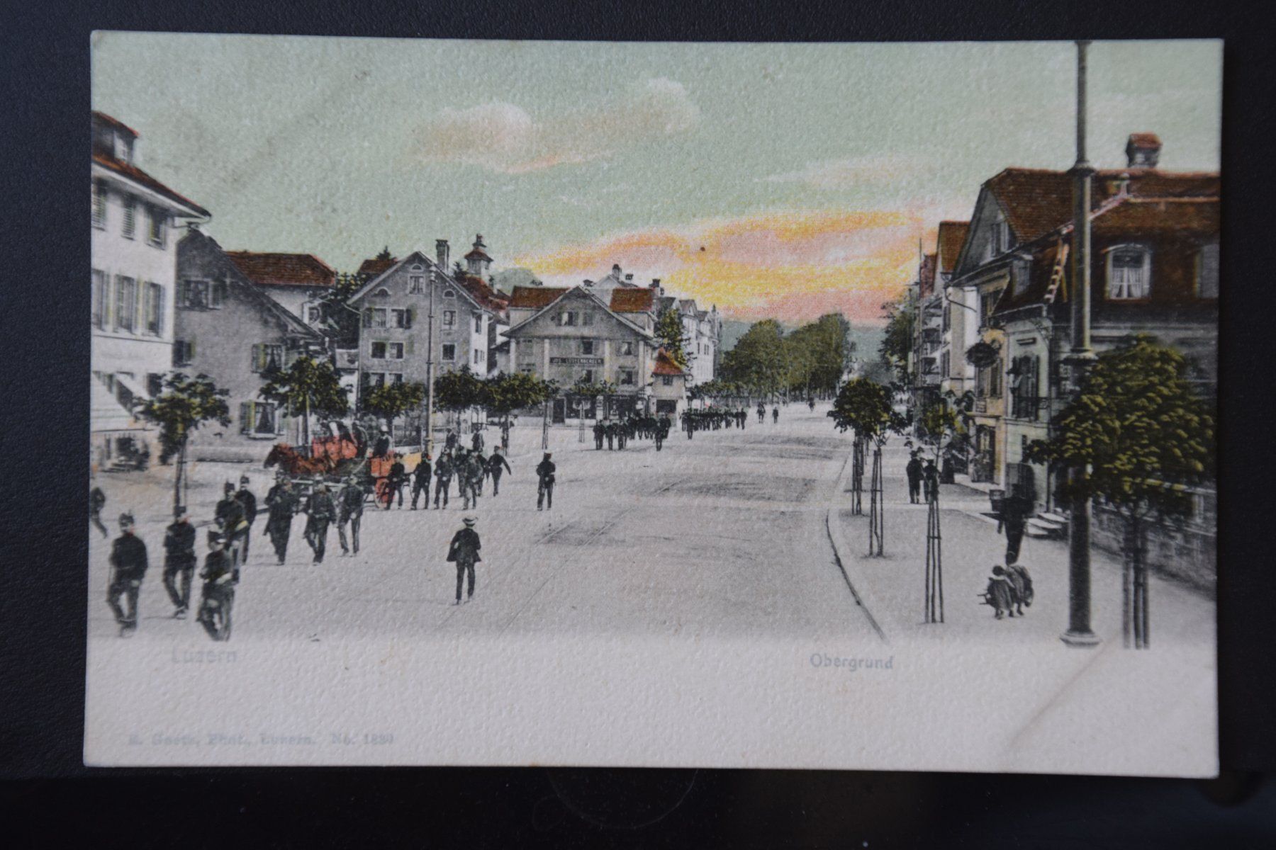 Cartes postales: AK Luzern, Obergrund 1907 – D'occasion à Luzern par CH2018