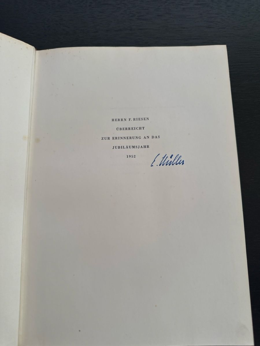 Libri: GF Mitteilungen 1952 – Usato da Frauenfeld venduto da Jose_luis 1