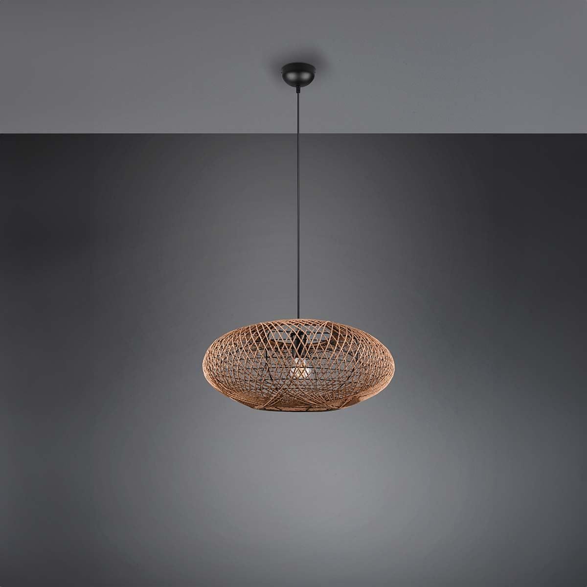 Lampadari & plafoniere: Pendelleuchte, Korbgeflecht, 52 cm Ø – Nuovo (secondo la descrizione) da Kreuzlingen venduto da Smart-Light 6