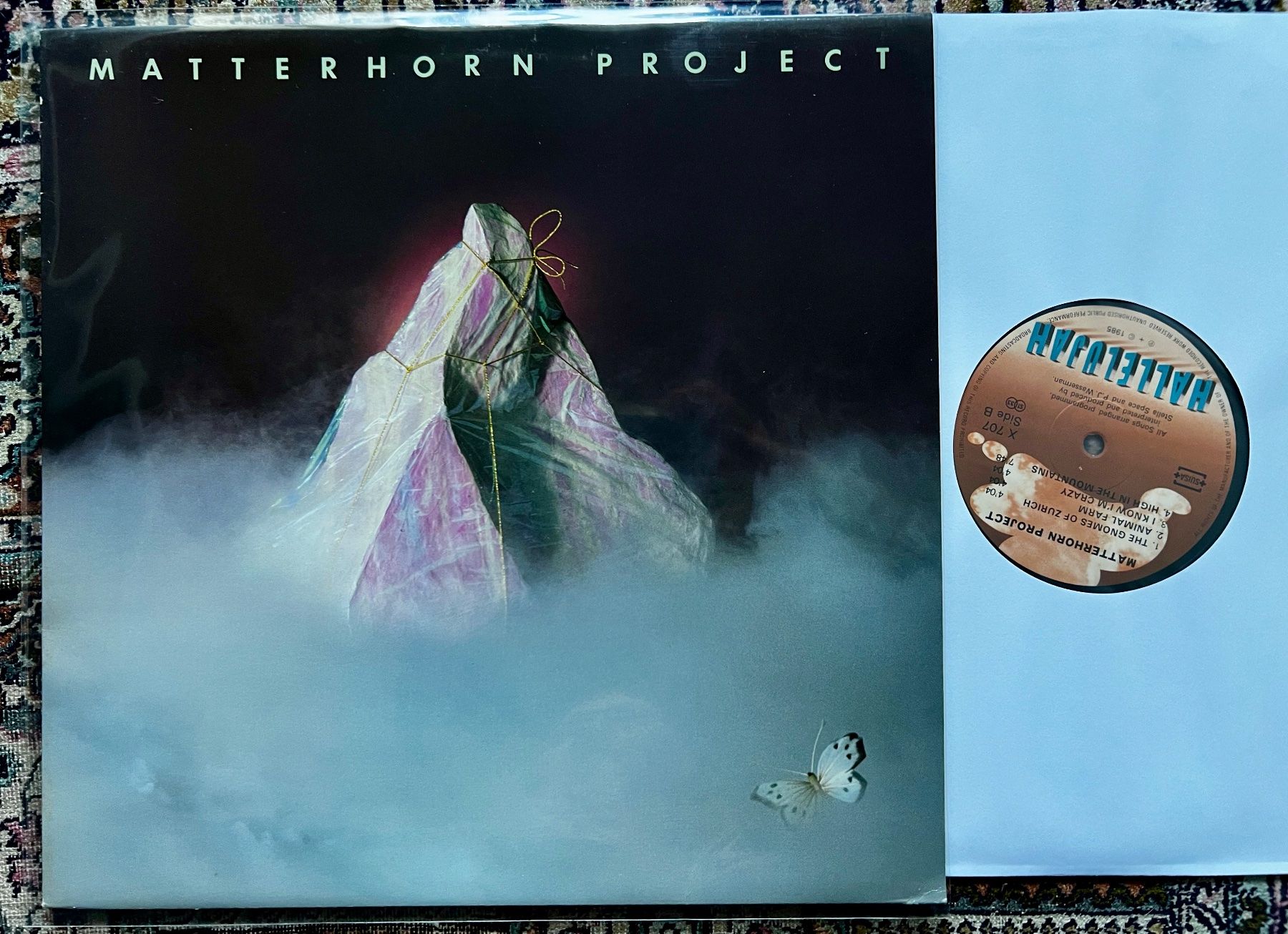 Dischi in vinile: Matterhorn Project LP GEWASCHEN Swiss Synth-pop TOP – Usato da Unterseen venduto da vinylmore