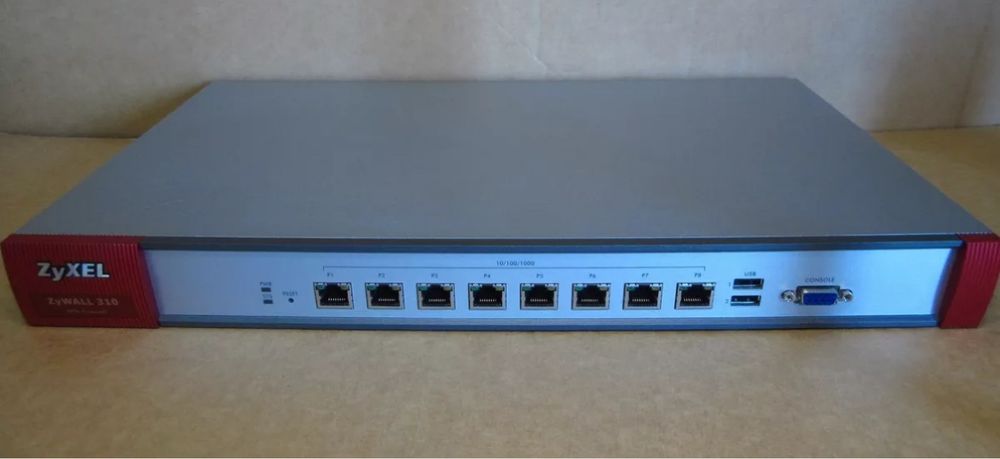 Zyxel Firewall: ZyWALL 310 Firewall inkl. Rackmontage Bügel – Gebraucht aus Wohlen AG von VerkaufAargau