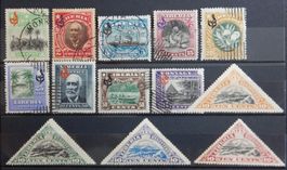 Liberia Dienst. ex. Kat. 56-65 */gest. 1909