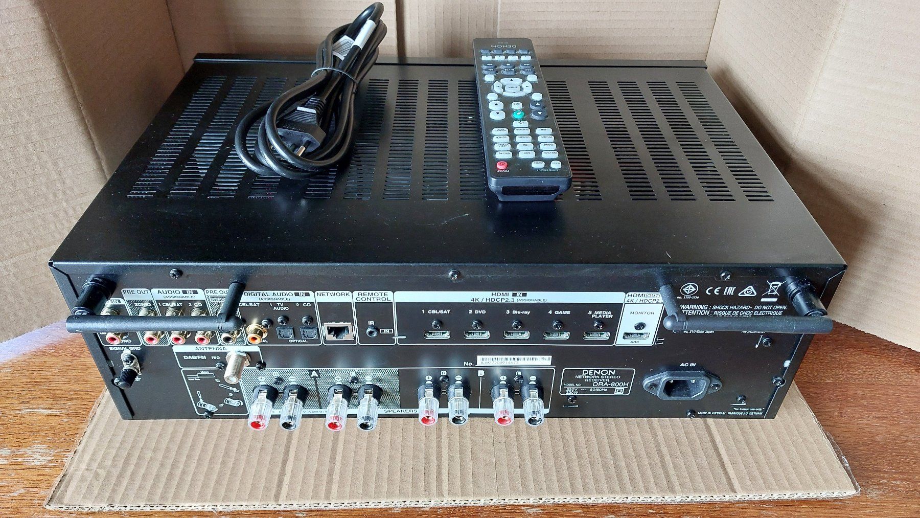 Denon Receiver: Denon DRA-800H AV-Netzwerk-Receiver – Gebraucht aus Arni AG von Kronik08 3