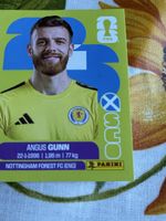 Panini FIFA World Cup 2026 Angus Gunn Sticker