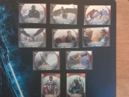 Topps Chrome MARVEL Captain America [10 Cards]