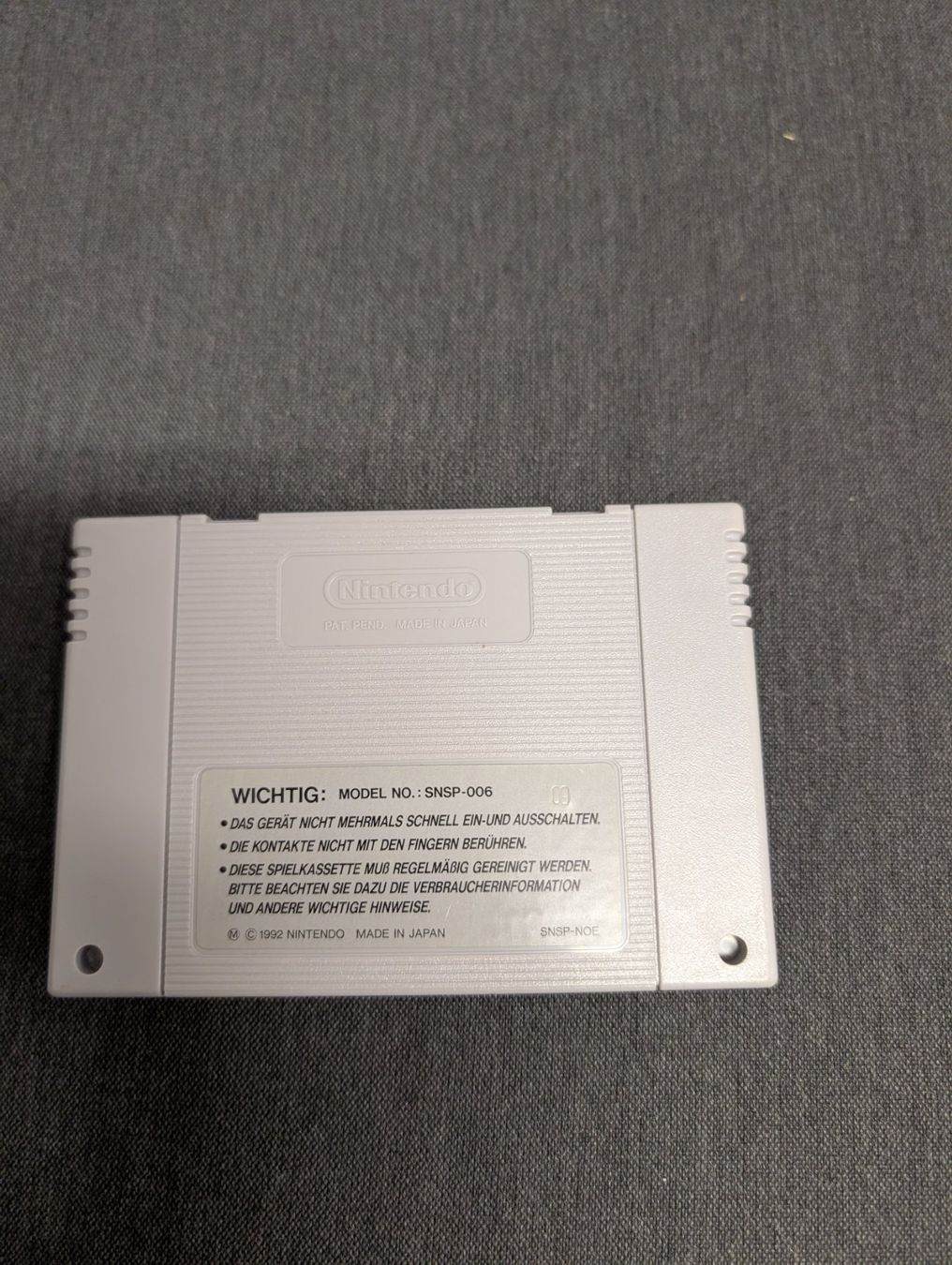 Giochi: Hole in One golf super Nintendo – Usato da Giubiasco venduto da Ticinerd 1