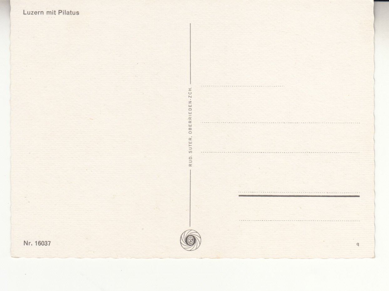 Cartes postales: Luzern ca. 1960 – D'occasion à Bürglen TG par StampGraf 1