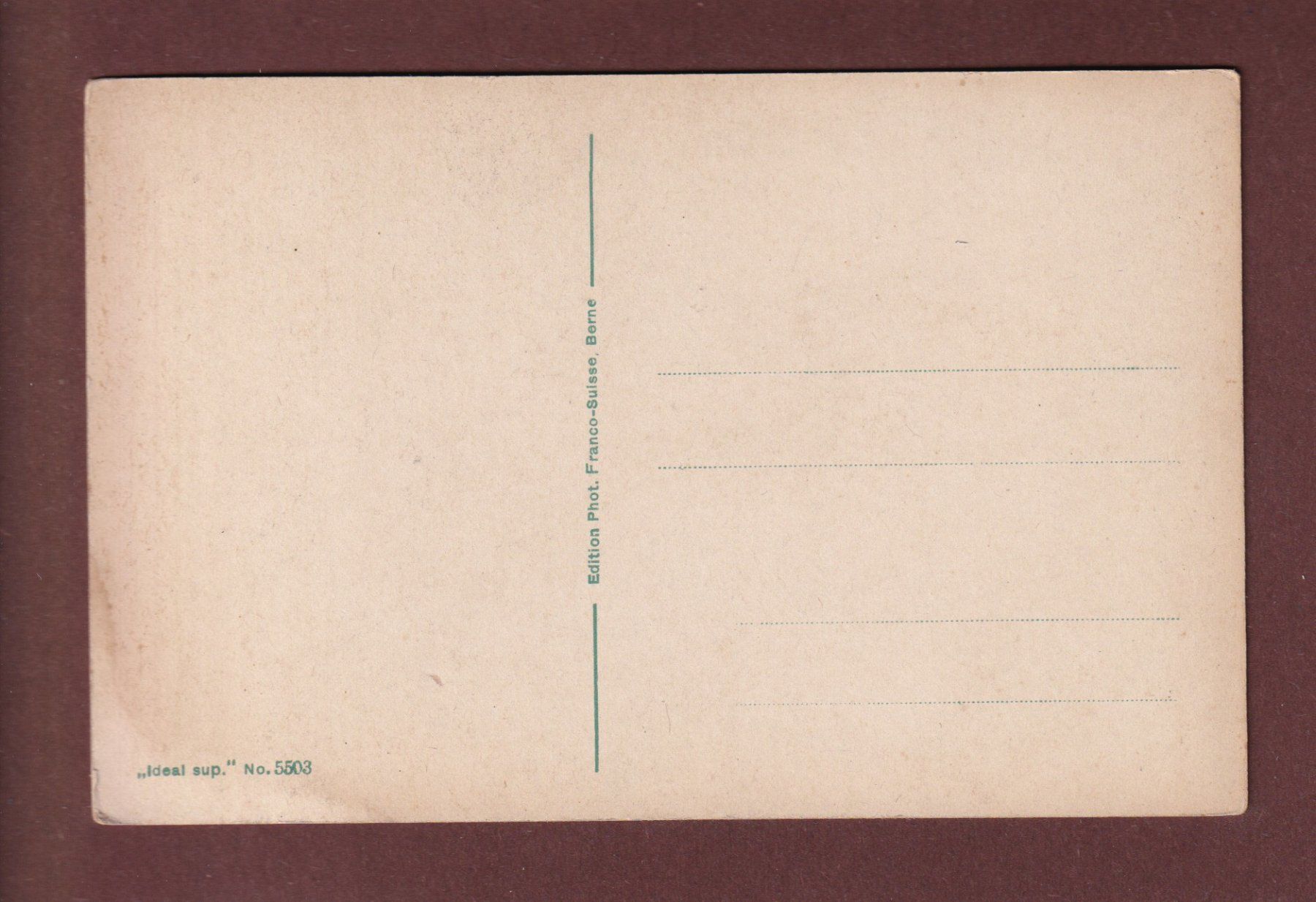 Cartoline postali: THUN - Altes Haus am Rosengarten – Usato da Pully venduto da nicecards 1