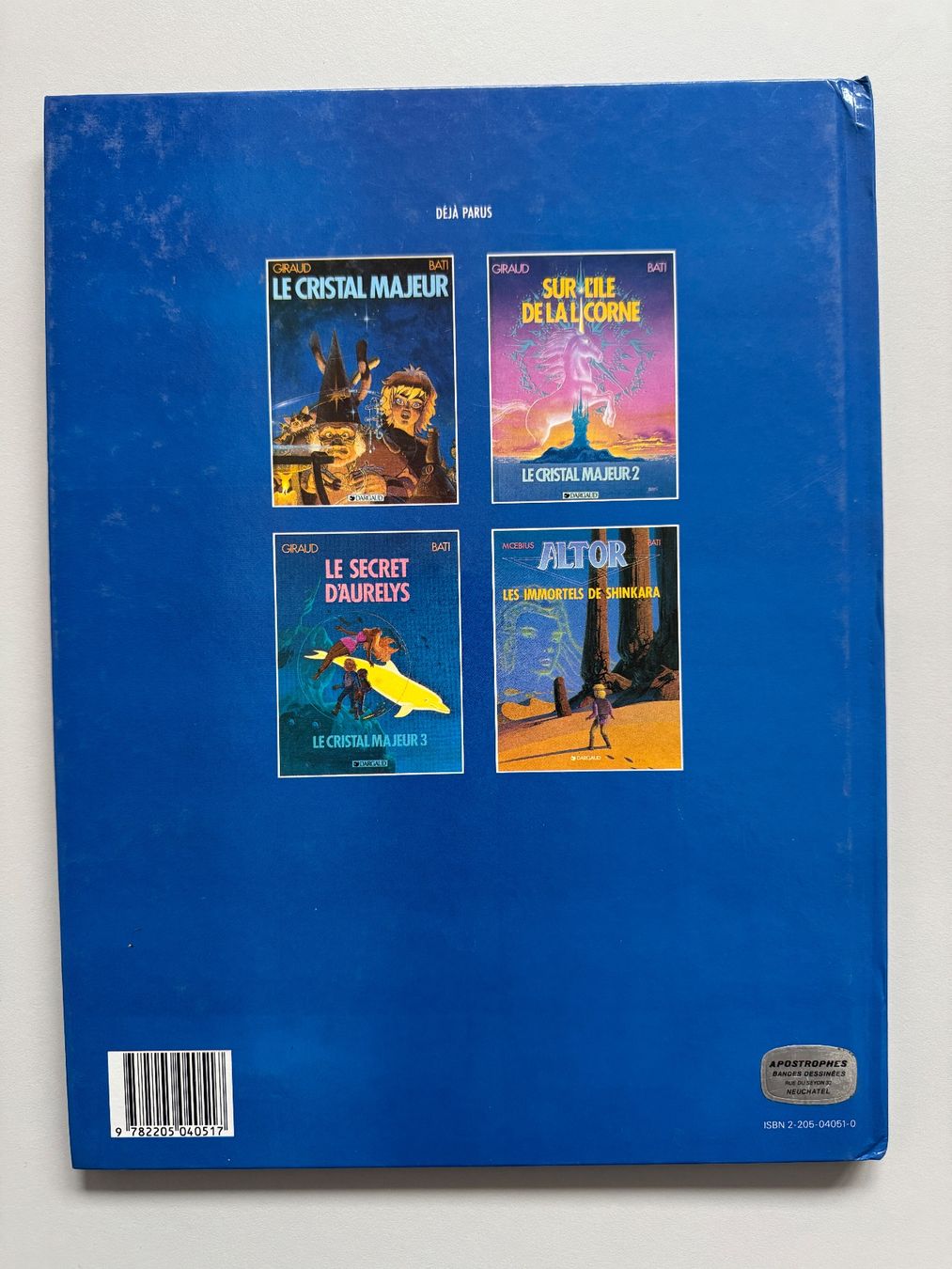 Comics: Altor Moebius Bati 1992 EO Les Immortels de Shinkara – Gebraucht aus Neuchâtel von _Easy_to_Find_ 6