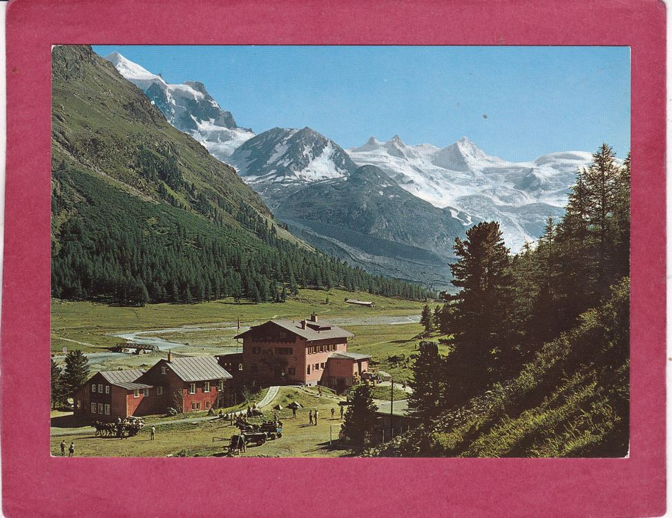 Hotel Restaurant Roseggletscher mit Piz Rosegg u Sellagruppe Kaufen