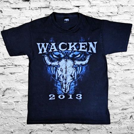 🤘🔥WACKEN Open Air 2013 T-Shirt – Original Metal-Legende!🤟