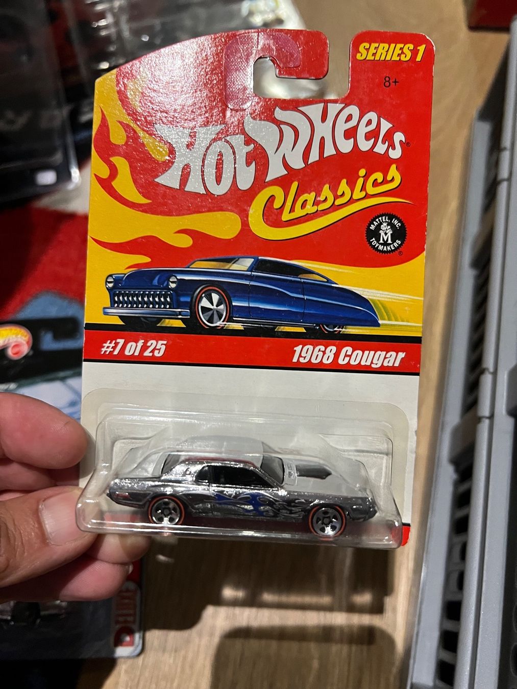 Hot Wheels Modellautos: Hot wheels cougar silver Classic – Gebraucht aus Villars sur glane von