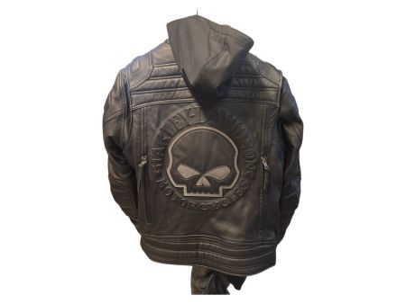 Harley Davidson Jacke Grösse L Men mit Reflektor am Rücken