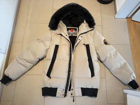 Bomber-/Winterjacke ZAVETTI Canada sand/black Grösse L