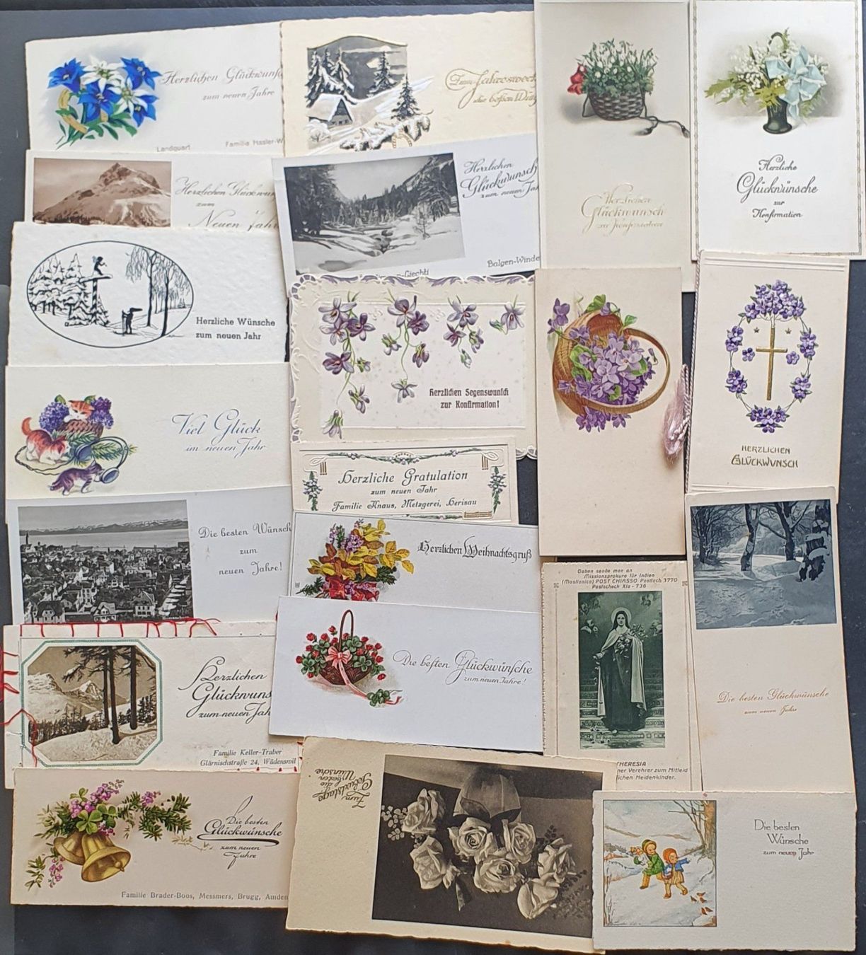 Cartes postales: 300 Ansichtskarten - Glückwunschkarten – D'occasion à Kreuzlingen par Rschweiz1 8